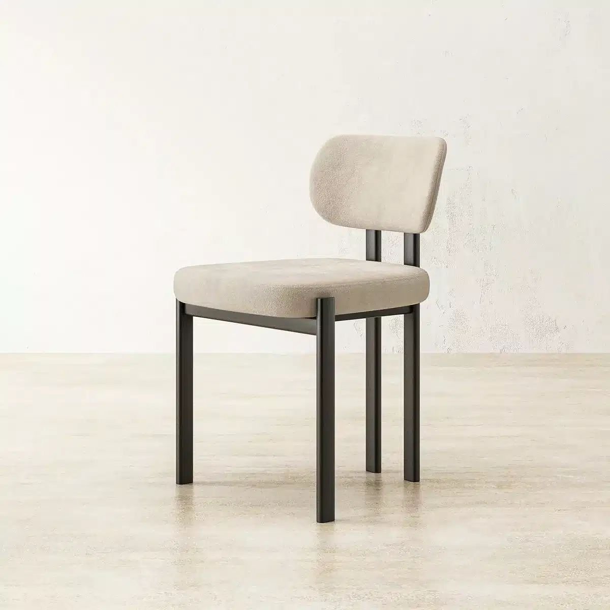 c-005_1 Chaise Minimaliste Graphite – Image 1