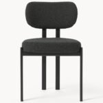 Chaise Minimaliste Noir