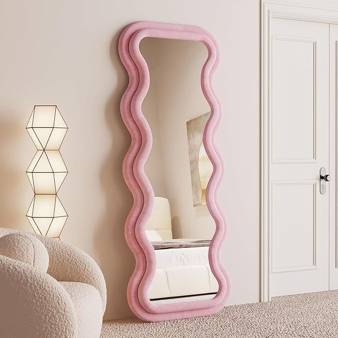 m-001_1 Miroir Vague Rose – Image 1