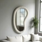 Miroir Onde Crème