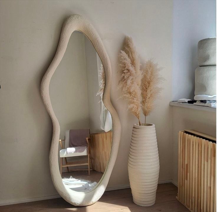 m-007_1 Miroir Onde Ivoire – Image 1