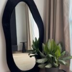 Miroir Onde Noir Velours
