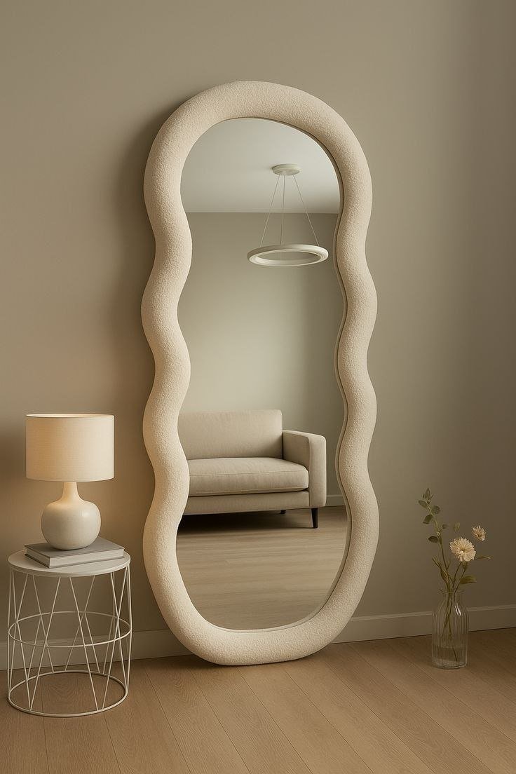 m-010_1 Miroir Vague Ivoire – Image 1