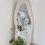 Miroir Onde Crème Élancée