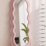 Miroir Vague Rose Poudré